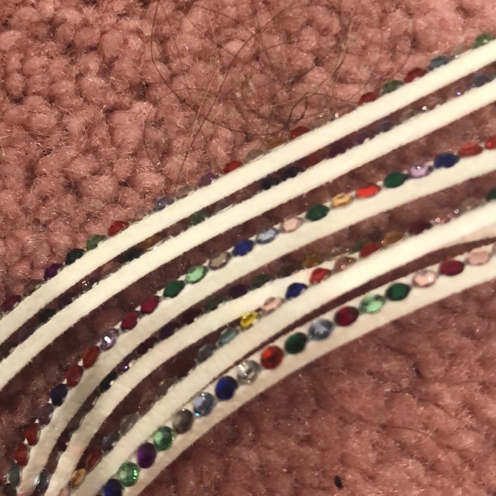 Rhinestone wrap bracelet